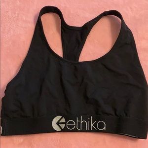Black Sports Bra